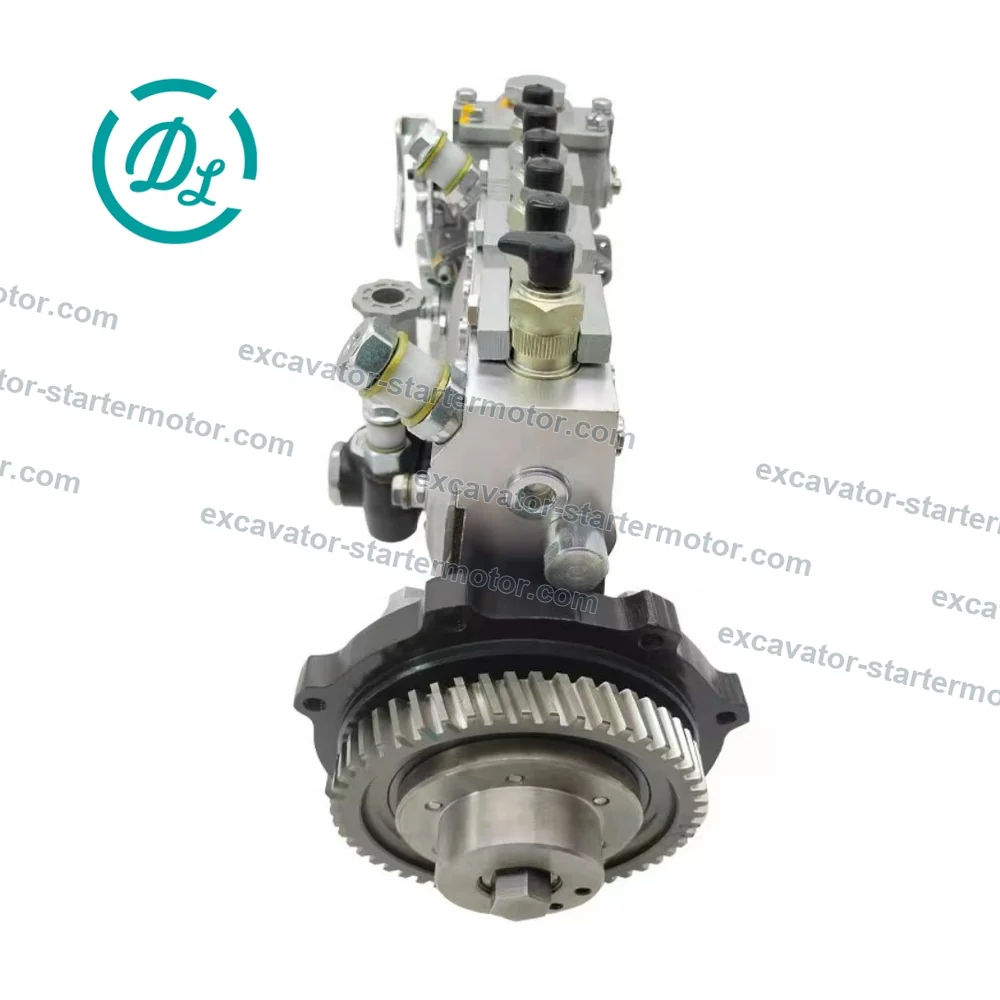 101605-0090 PES6A Inline Fuel Injection Pump for Isuzu 6BG1 Hitachi ZX230 ZX270, OEM/reference 101605-0090, PES6A Six-Cylinder Inline Fuel Injection Pump, product view 6