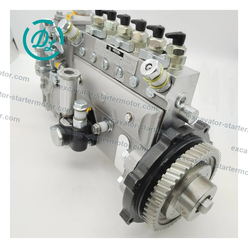 101605-0090 PES6A Inline Fuel Injection Pump for Isuzu 6BG1 Hitachi ZX230 ZX270, OEM/reference 101605-0090, PES6A Six-Cylinder Inline Fuel Injection Pump, product view 8