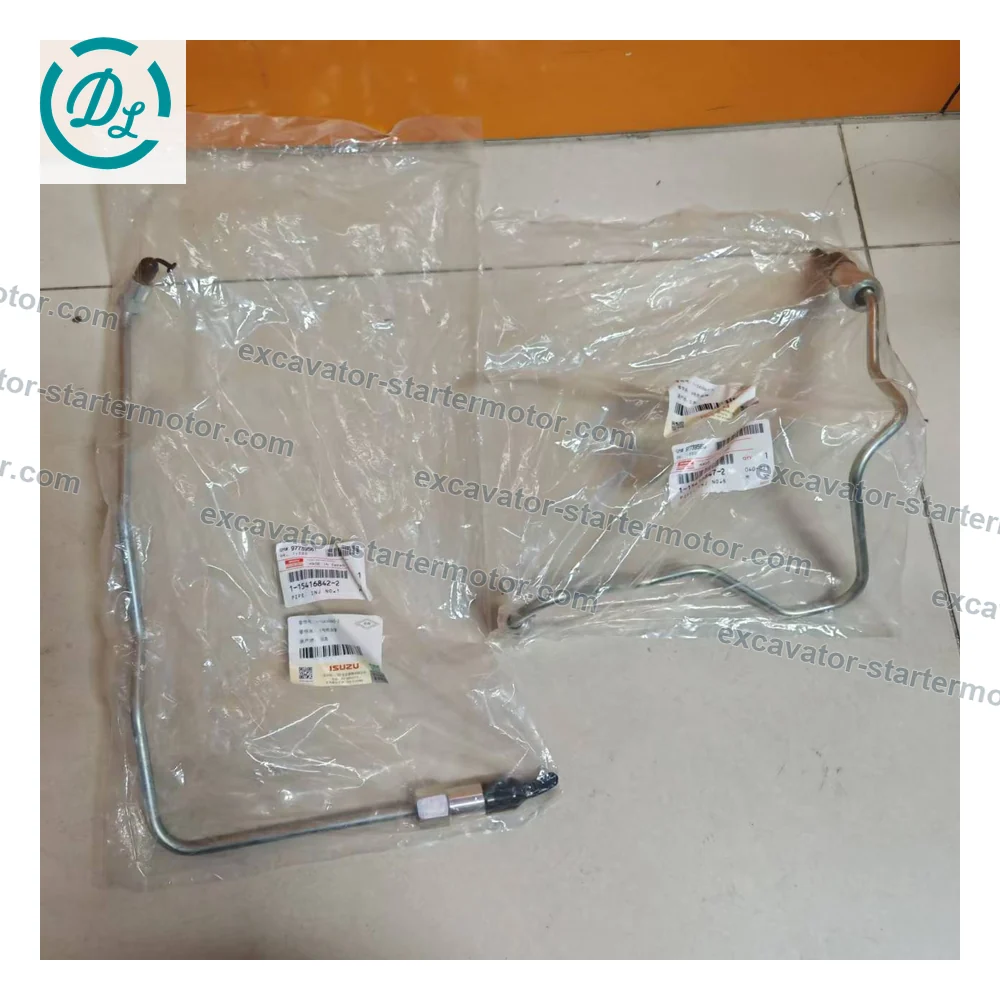 1-15416842-2 No.1 Injector Pipe for Isuzu 6WF1 CYZ CYH EXR EXZ, OEM/reference 1-15416842-2, No.1 High-Pressure Injector Pipe