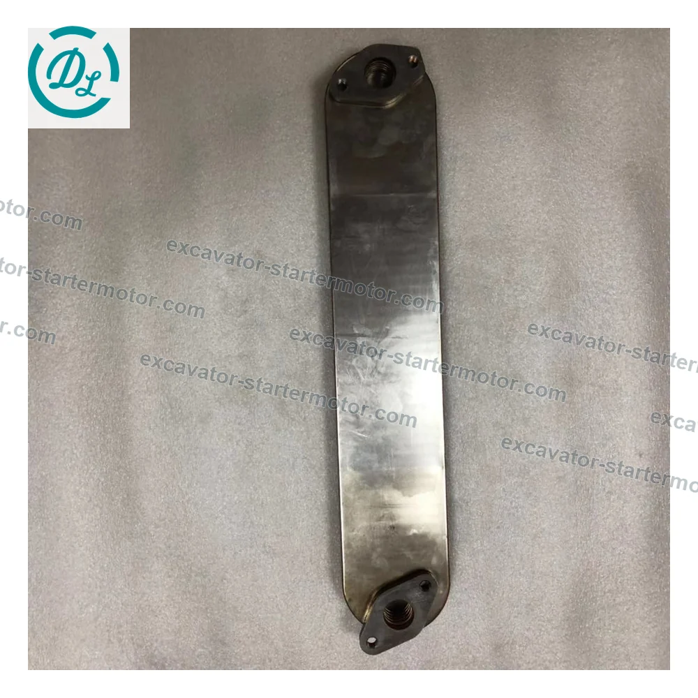 1-21723066-0 Oil Cooler Core for Isuzu 6HK1 Hitachi ZX330-3 ZX350-3, OEM/reference 1-21723066-0, Engine Oil Cooler Core Assembly, product view 2