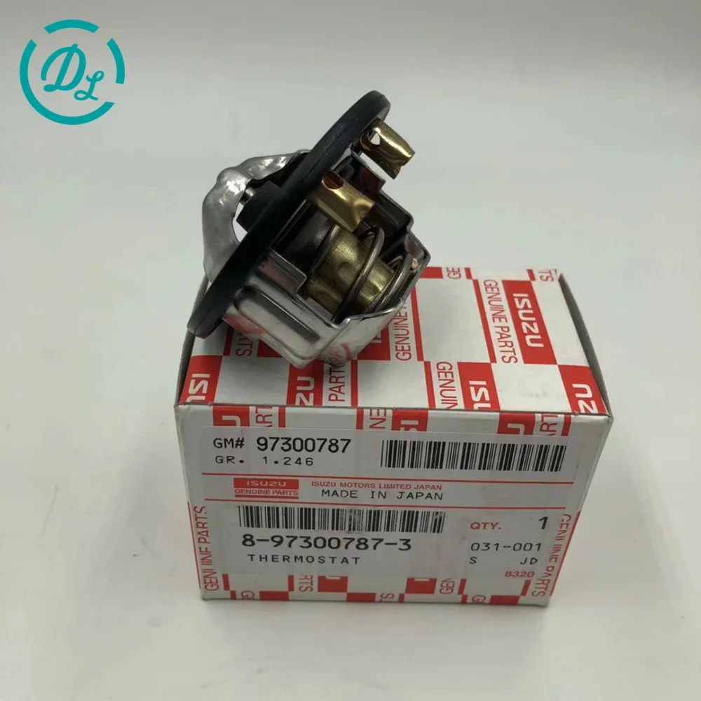 8-97300787-3 85C Thermostat for Isuzu 4HK1 NPR 700P, OEM/reference 8-97300787-3, 85C Engine Coolant Thermostat, product view 2