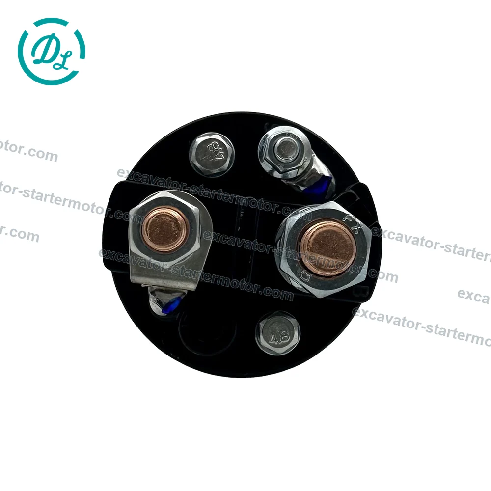 8980171450 24V Starter Solenoid for Isuzu 4HK1 Hitachi ZX180, OEM/reference 8980171450, 24V Starter Solenoid, product view 3