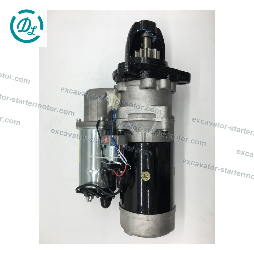 0-23000-7672 24V 11kW 12T Starter Motor for Komatsu D155AX-3 SA6D140, OEM/reference 0-23000-7672, Starter Motor