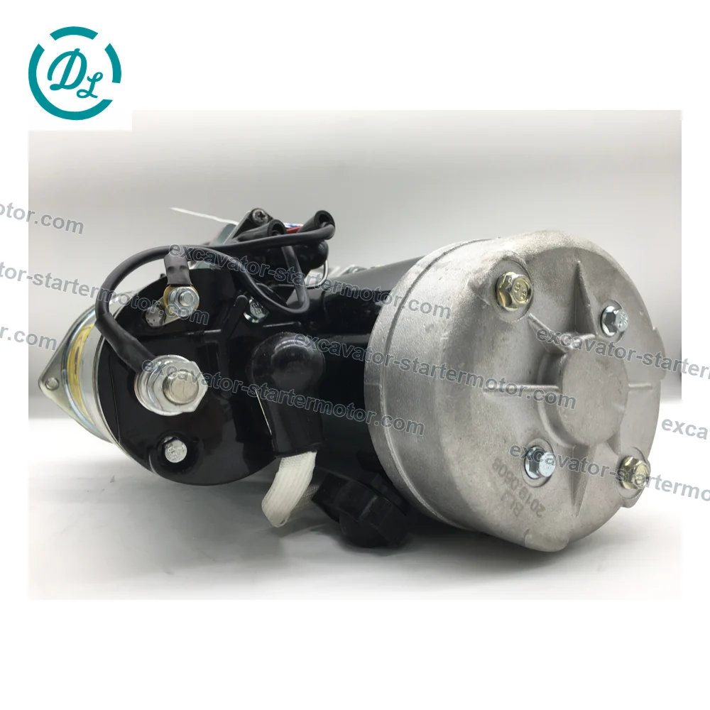 0-23000-7672 24V 11kW 12T Starter Motor for Komatsu D155AX-3 SA6D140, OEM/reference 0-23000-7672, Starter Motor, product view 4