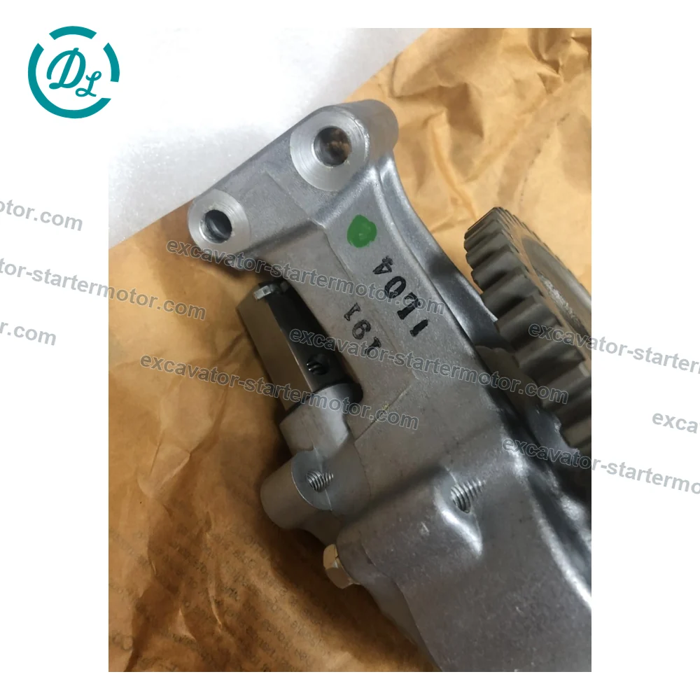 1-13100191-2 Engine Oil Pump Assembly for Isuzu 6SD1T Hitachi EX350 ZX350, OEM/reference 1-13100191-2, Engine Lubrication Oil Pump Assembly, product view 2