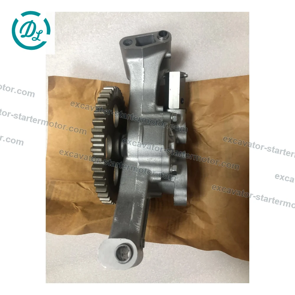 1-13100191-2 Engine Oil Pump Assembly for Isuzu 6SD1T Hitachi EX350 ZX350, OEM/reference 1-13100191-2, Engine Lubrication Oil Pump Assembly, product view 5