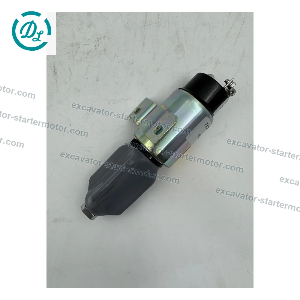 1751-12E7U1B1S1A 1700-2507 12V 3-Terminal Fuel Stop Solenoid for Woodward Controls, OEM/reference 1751-12E7U1B1S1A, 12V Three-Terminal Fuel Stop Solenoid, product view 4
