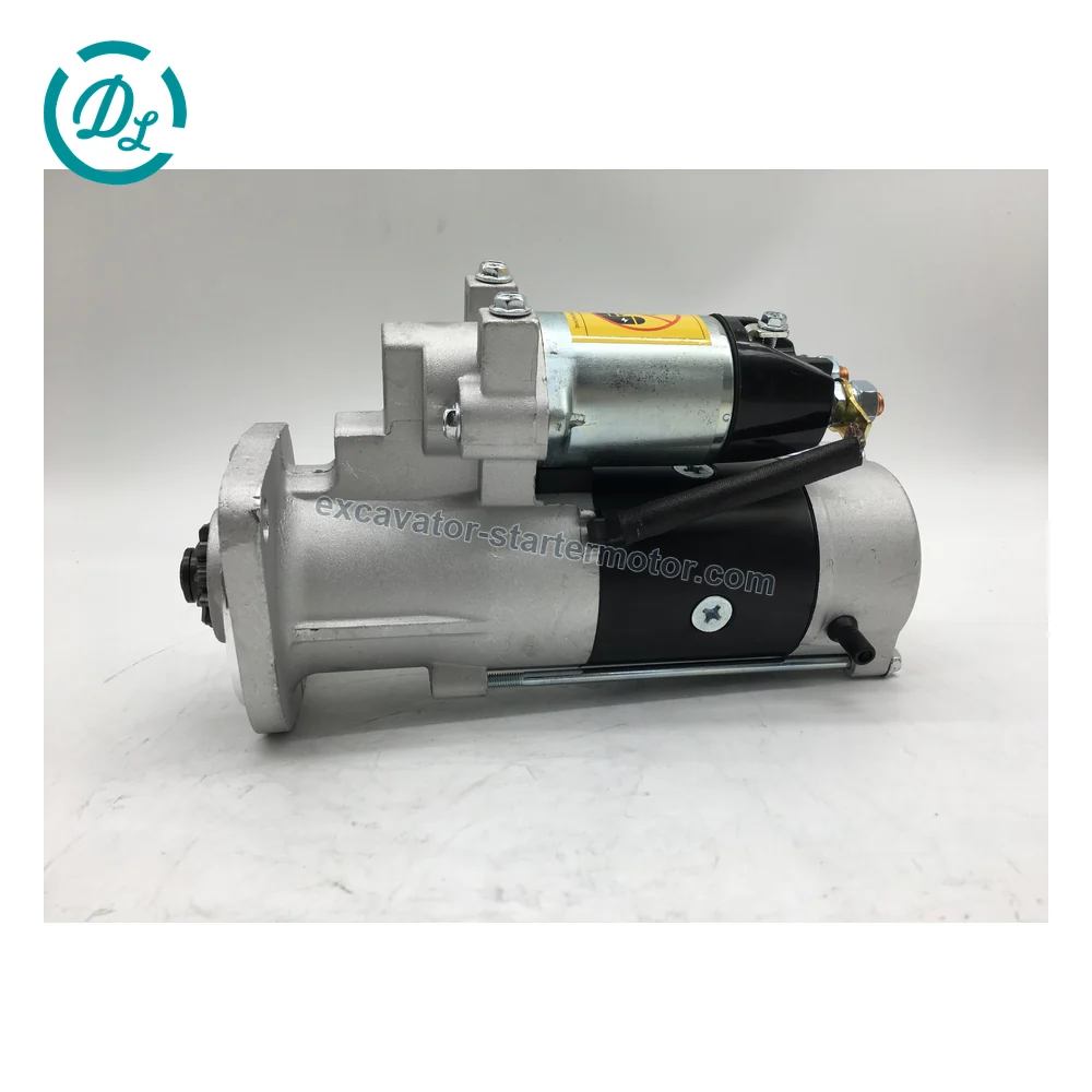 M2T78381 24V 5.5kW 11T Starter for Mitsubishi 6D31 Kobelco SK200, OEM/reference M2T78381, 24V 5.5kW CW 11-Tooth Starter, product view 5