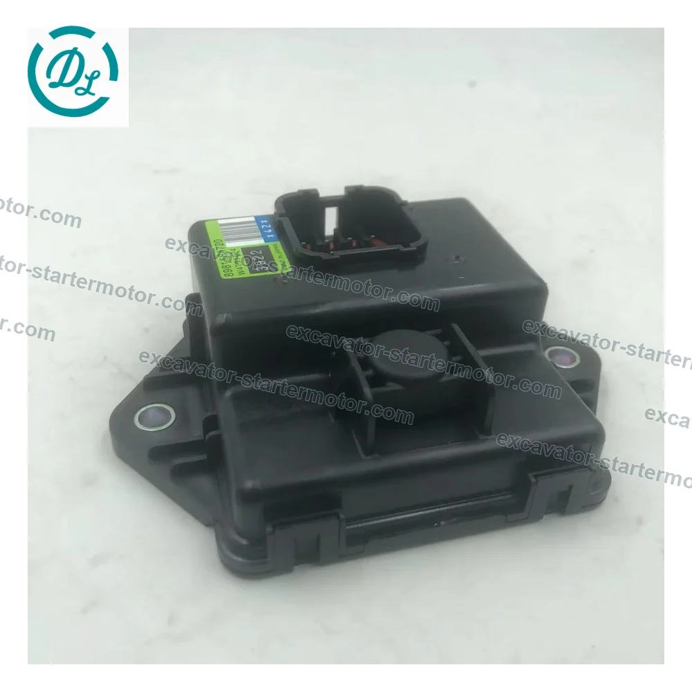 8-98118472-0 W4T91074 Turbocharger Control Module for Isuzu 6WG1 CYZ52, OEM/reference 8-98118472-0, Turbocharger Control Module, product view 4