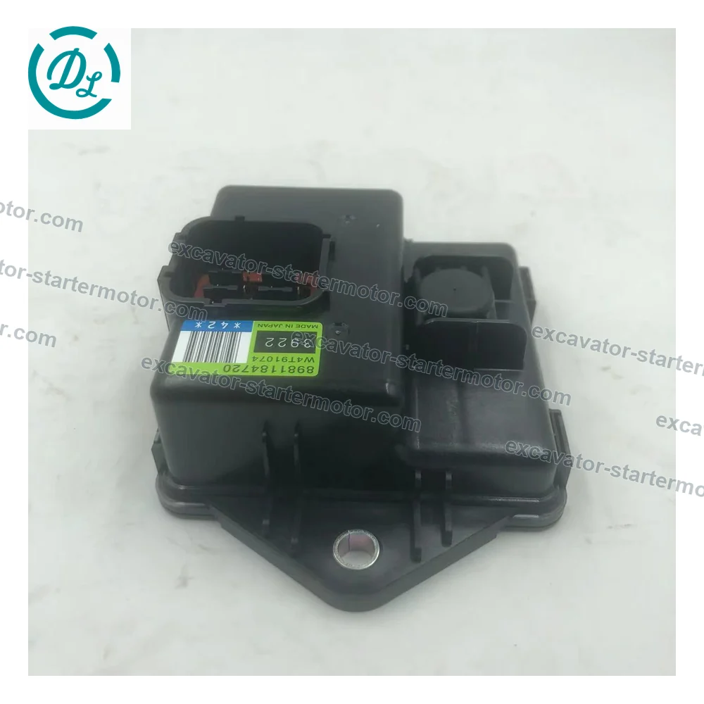 8-98118472-0 W4T91074 Turbocharger Control Module for Isuzu 6WG1 CYZ52, OEM/reference 8-98118472-0, Turbocharger Control Module, product view 5