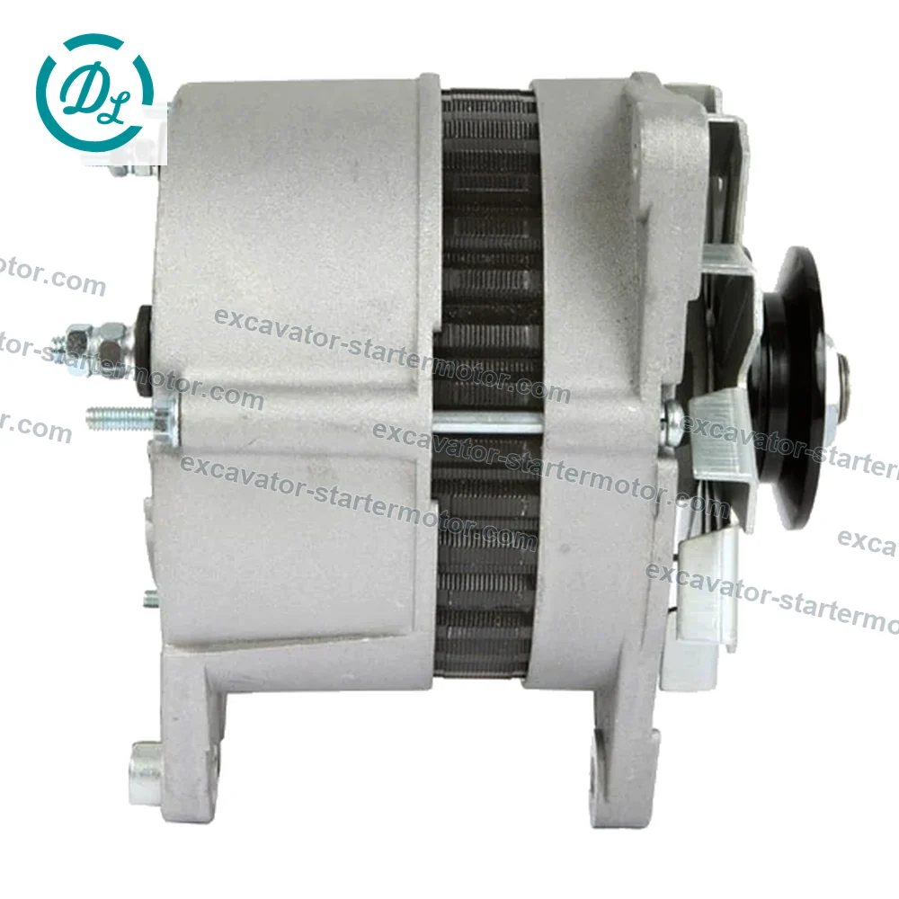 54022212 12V 55A Alternator for JCB 3CX 4CN 520 530, OEM/reference 54022212, 12V 55A 1-Groove Alternator, product view 2