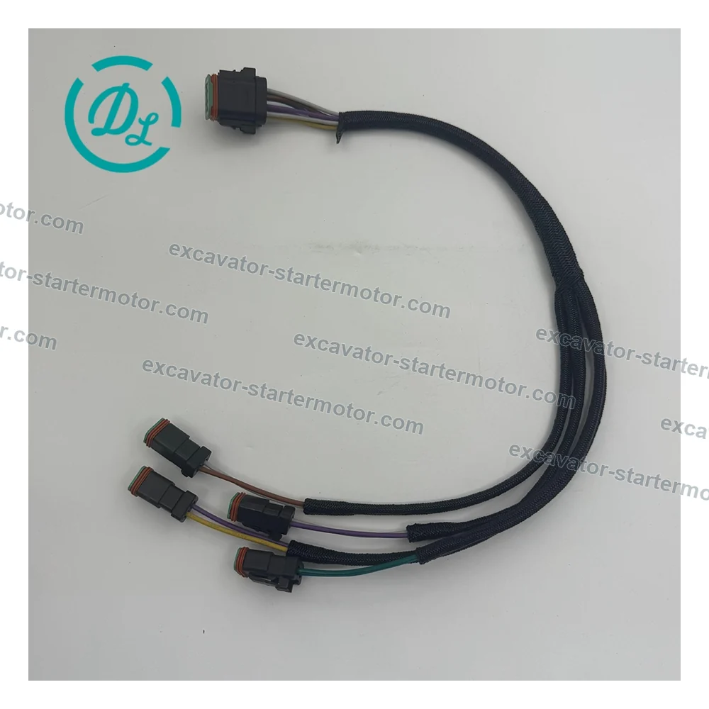 144-7871 18 AWG Transmission Speed Sensor Harness for CAT D6R D7R, OEM/reference 144-7871, 18 AWG Transmission Speed Sensor Harness