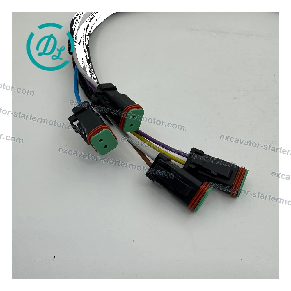 144-7871 18 AWG Transmission Speed Sensor Harness for CAT D6R D7R, OEM/reference 144-7871, 18 AWG Transmission Speed Sensor Harness, product view 3