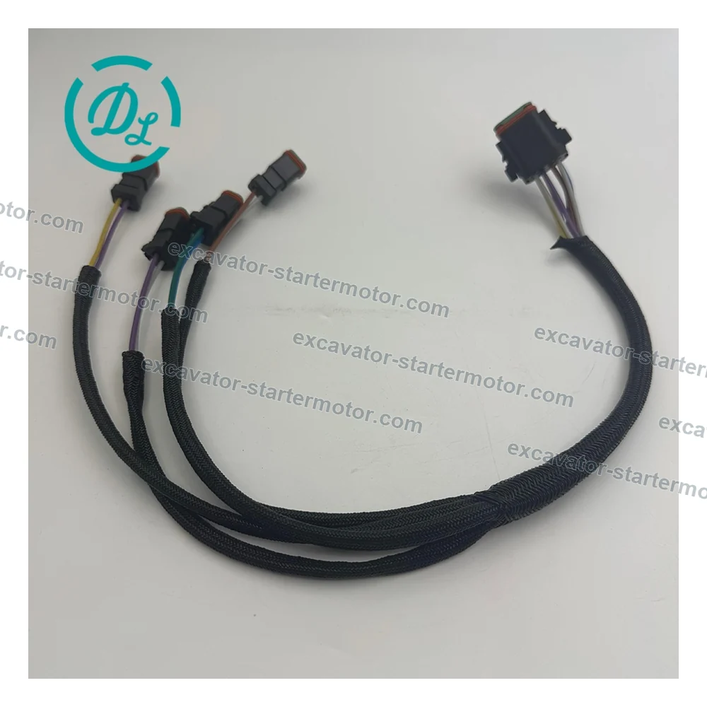 144-7871 18 AWG Transmission Speed Sensor Harness for CAT D6R D7R, OEM/reference 144-7871, 18 AWG Transmission Speed Sensor Harness, product view 5