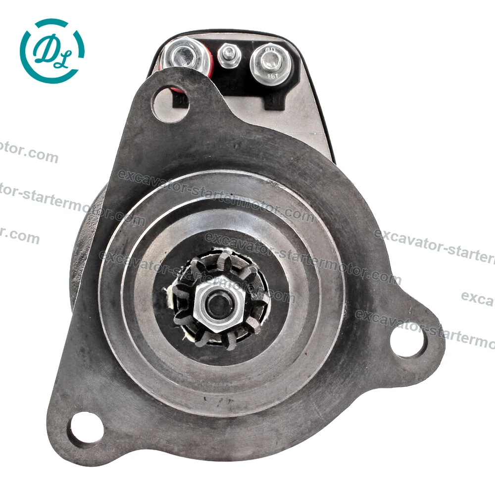 0001415001 24V 6.6kW 9-Tooth Starter for Daewoo D2366 Engines, OEM/reference 0001415001, 24V 6.6kW 9-Tooth Starter, product view 2