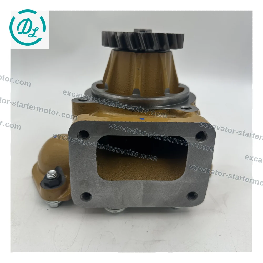 6151-62-1102 Water Pump for Komatsu S6D125E PC400-6 PC450-6, OEM/reference 6151-62-1102, Gear-Driven Engine Water Pump