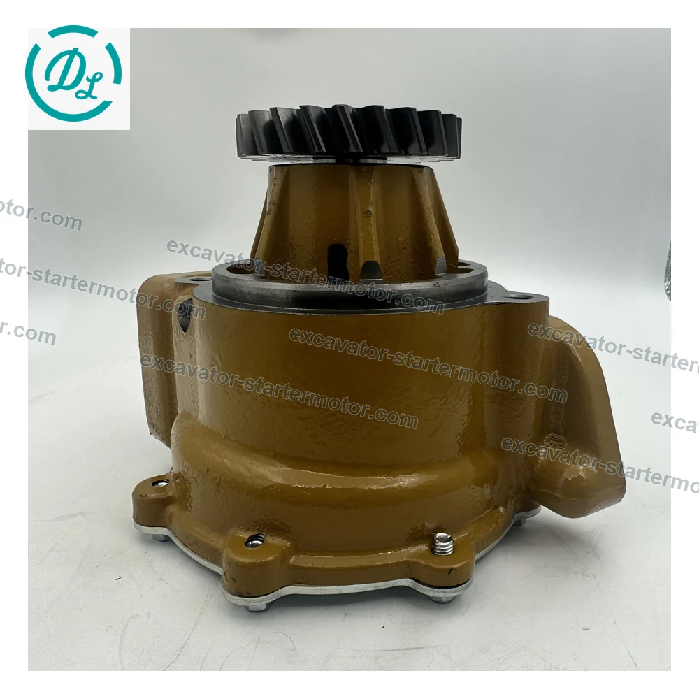 6151-62-1102 Water Pump for Komatsu S6D125E PC400-6 PC450-6, OEM/reference 6151-62-1102, Gear-Driven Engine Water Pump, product view 3