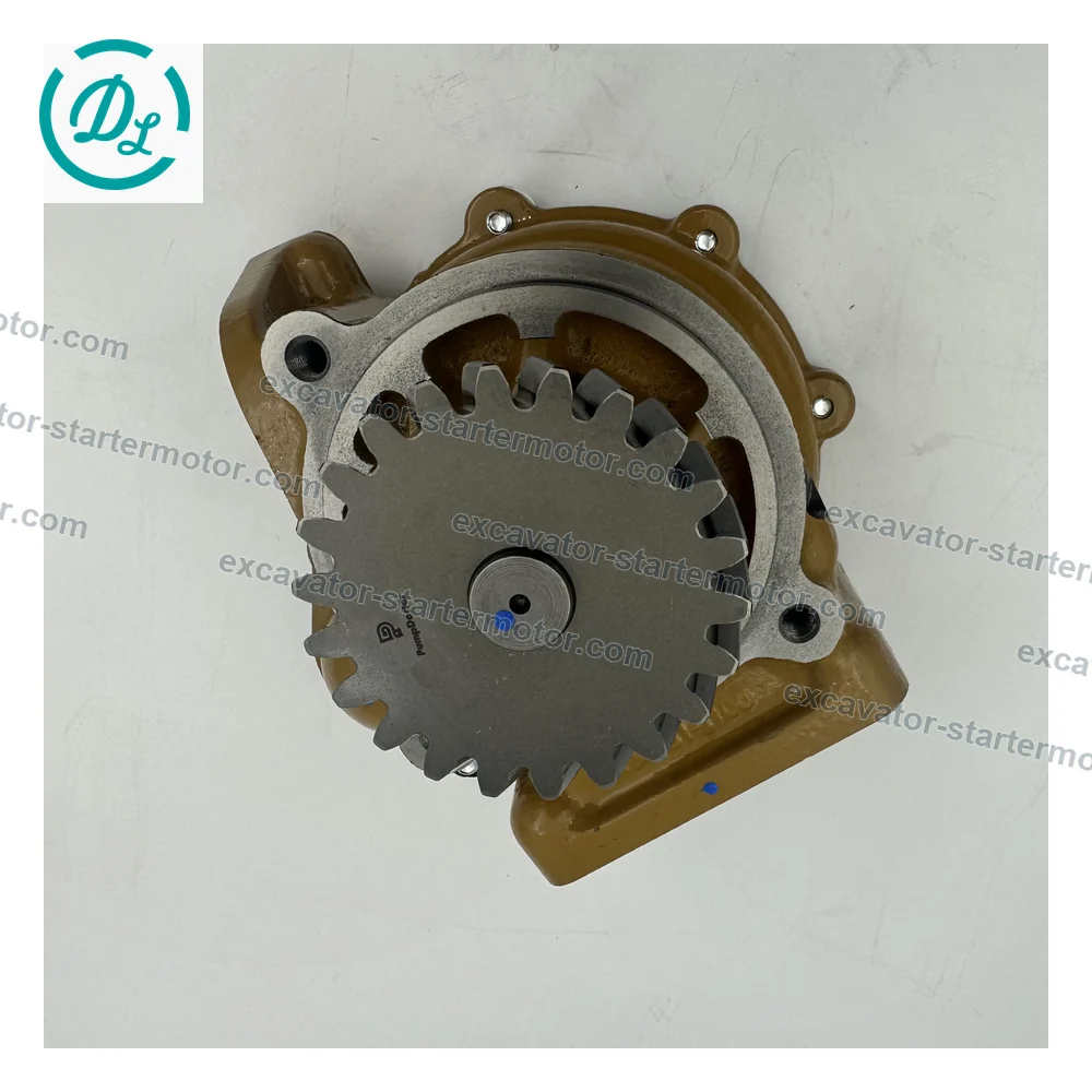 6151-62-1102 Water Pump for Komatsu S6D125E PC400-6 PC450-6, OEM/reference 6151-62-1102, Gear-Driven Engine Water Pump, product view 4