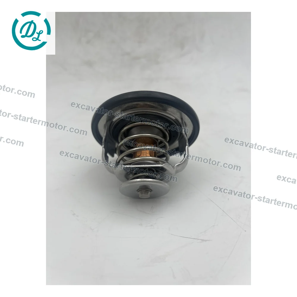 8-98017-027-2 85C Thermostat for Isuzu 4JJ1 N-Series Engines, OEM/reference 8-98017-027-2, 85C Engine Coolant Thermostat with Seal, product view 2