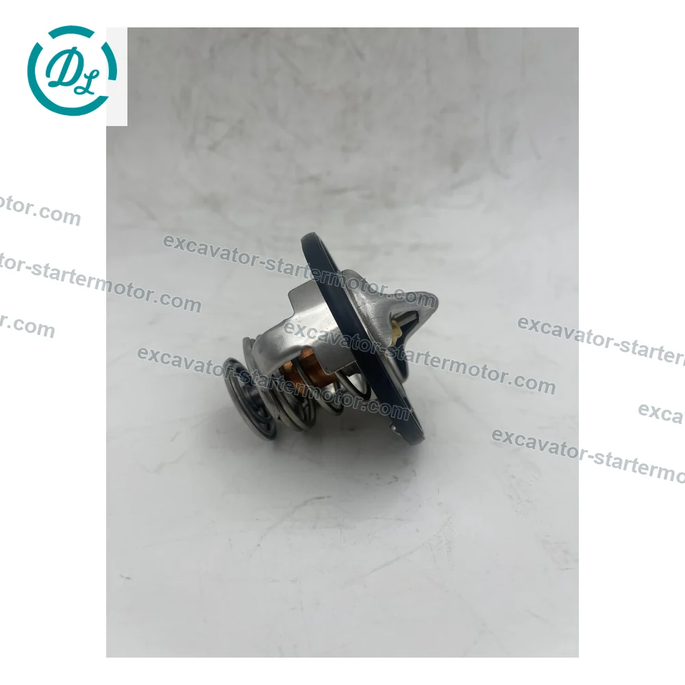 8-98017-027-2 85C Thermostat for Isuzu 4JJ1 N-Series Engines, OEM/reference 8-98017-027-2, 85C Engine Coolant Thermostat with Seal, product view 3
