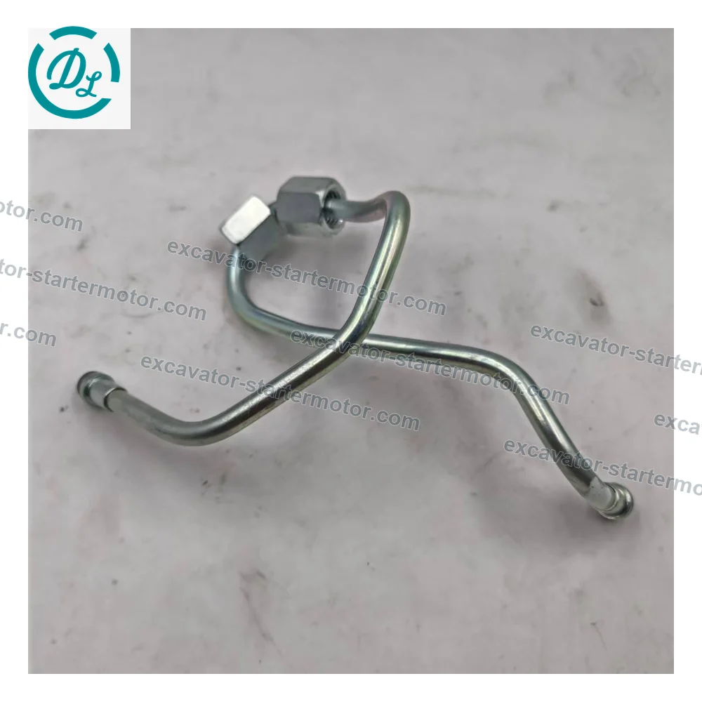 8-97031467-2 Injection Pipe No. 1 for Isuzu 4BG1 Hitachi ZX120, OEM/reference 8-97031467-2, High-Pressure Injection Pipe No. 1, product view 5
