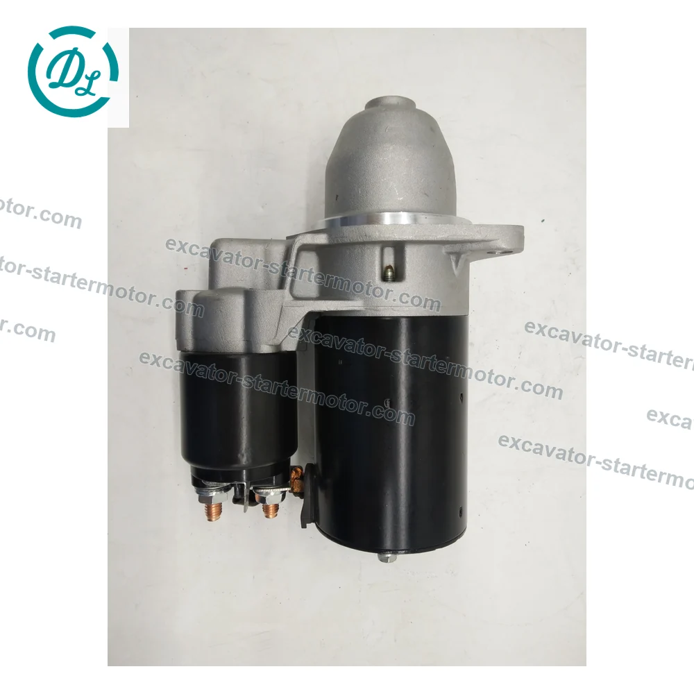 0 001 107 024 12V 1.1kW 9-Tooth Starter for Lombardini 3LD 6LD Engines, OEM/reference 0 001 107 024, 12V 1.1kW 9-Tooth CCW Starter, product view 2