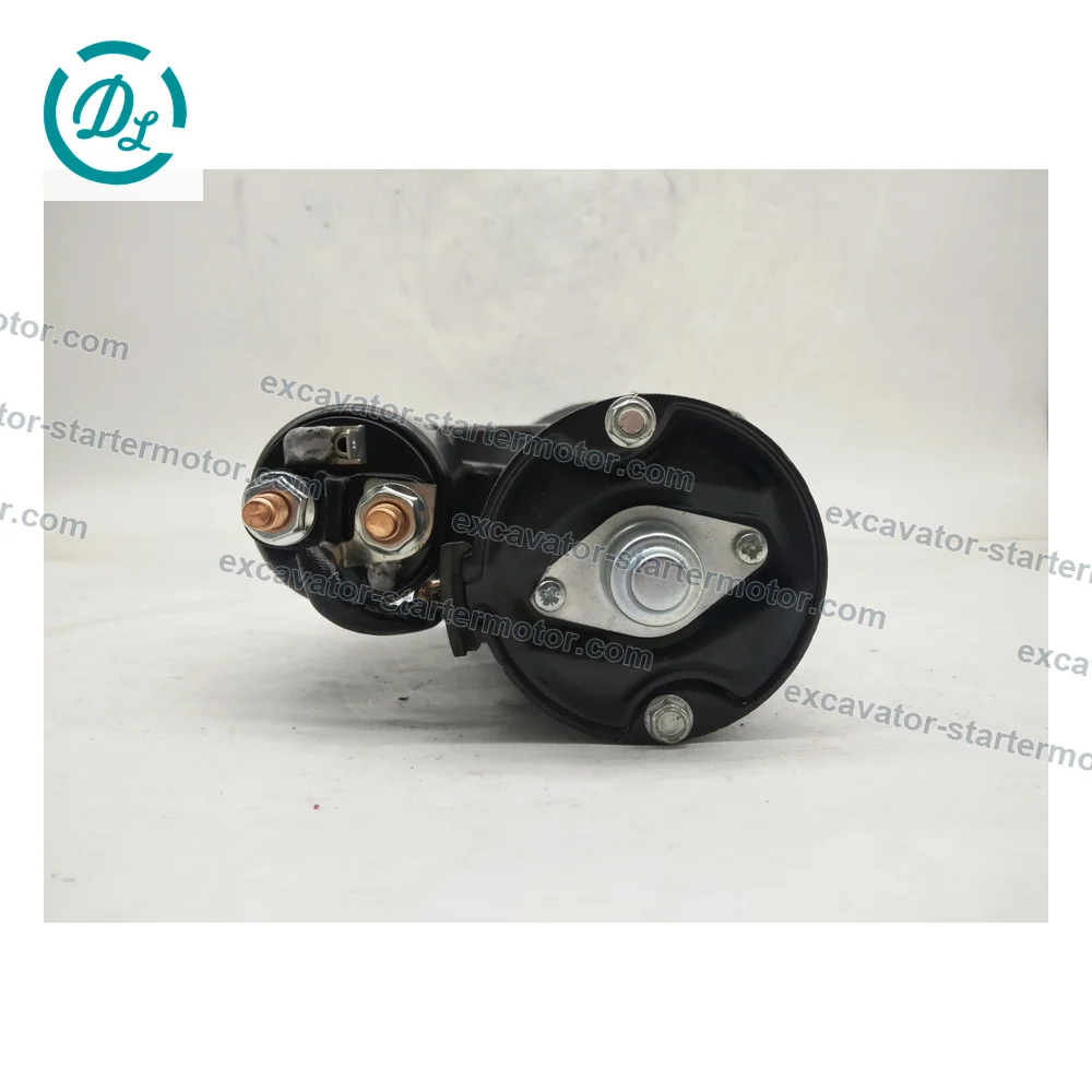 0 001 107 024 12V 1.1kW 9-Tooth Starter for Lombardini 3LD 6LD Engines, OEM/reference 0 001 107 024, 12V 1.1kW 9-Tooth CCW Starter, product view 5