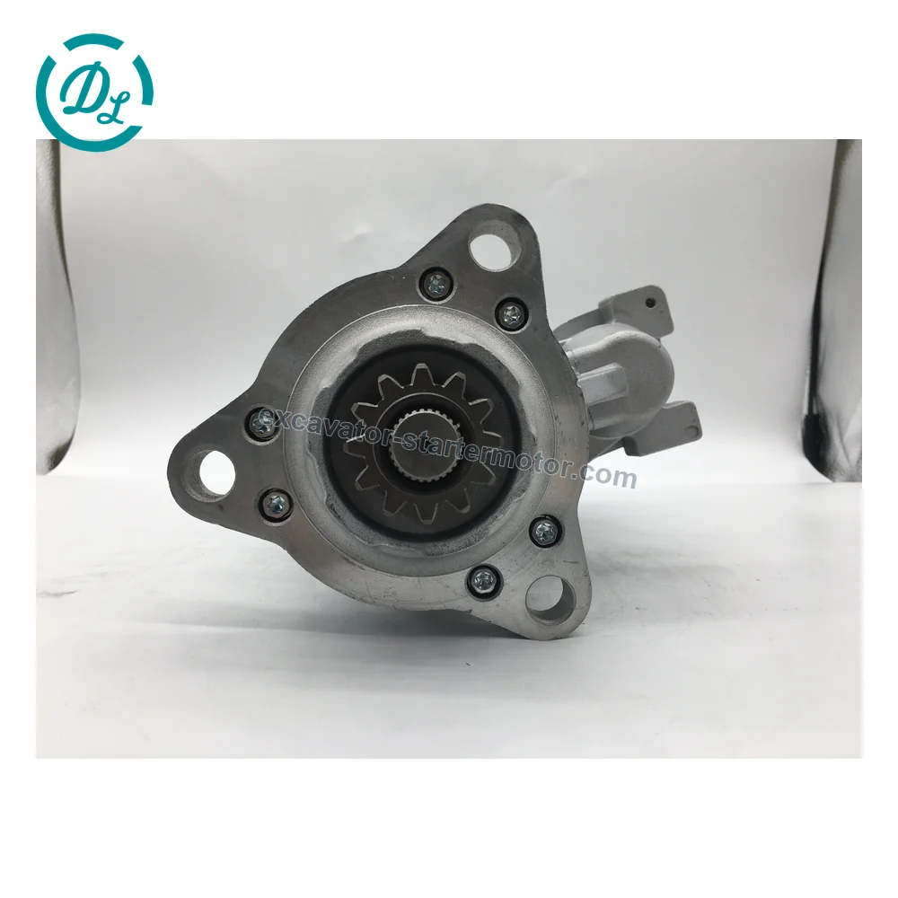 5284085 8200330 24V 11-Tooth 39MT Starter for Cummins Equipment, OEM/reference 5284085, 24V 11-Tooth 39MT Starter, product view 3