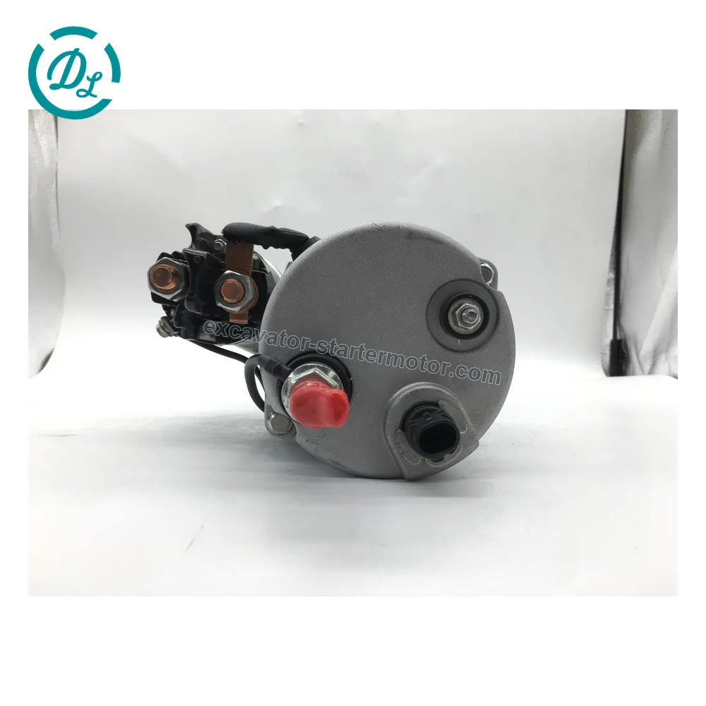 5284085 8200330 24V 11-Tooth 39MT Starter for Cummins Equipment, OEM/reference 5284085, 24V 11-Tooth 39MT Starter, product view 6