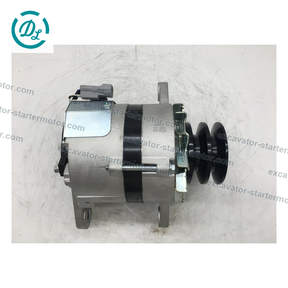 0214-501-0110 24V 45A Alternator for Hino W04D W04DT W06D Engines, OEM/reference 0214-501-0110, 24V 45A Alternator