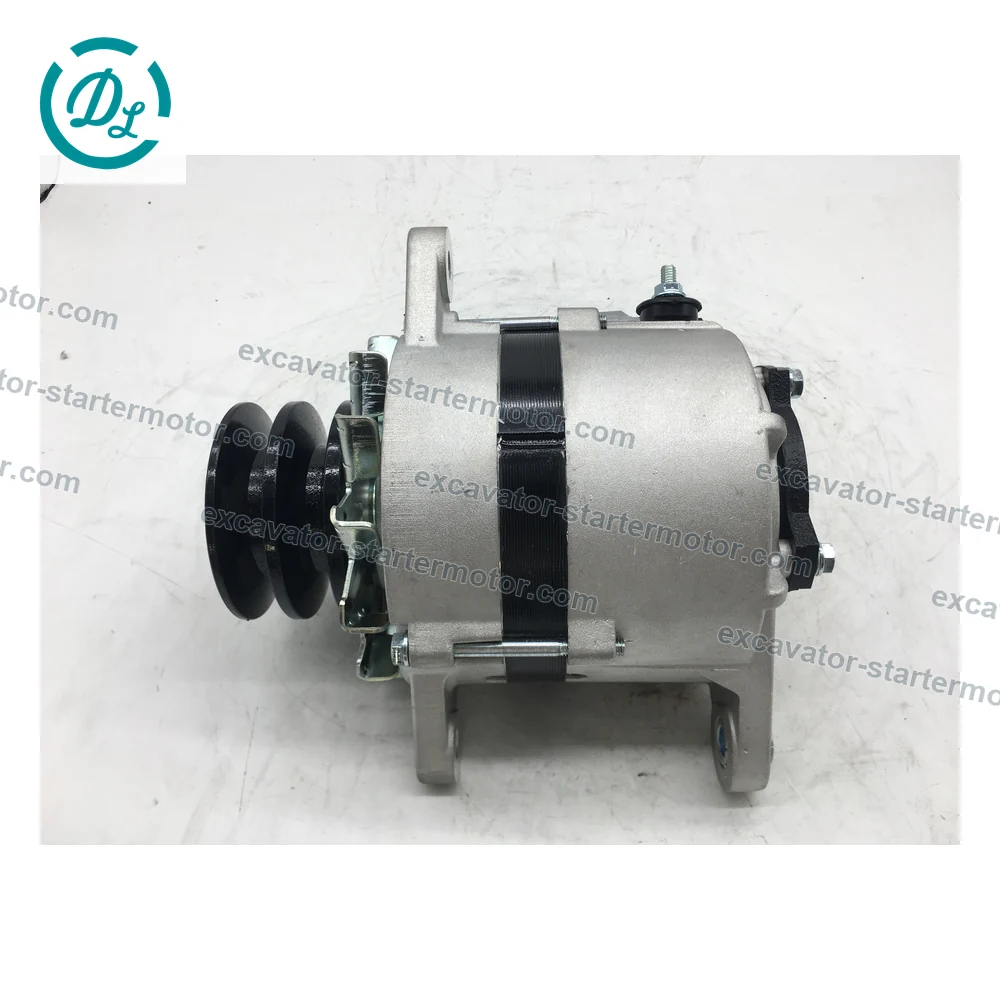 0214-501-0110 24V 45A Alternator for Hino W04D W04DT W06D Engines, OEM/reference 0214-501-0110, 24V 45A Alternator, product view 5