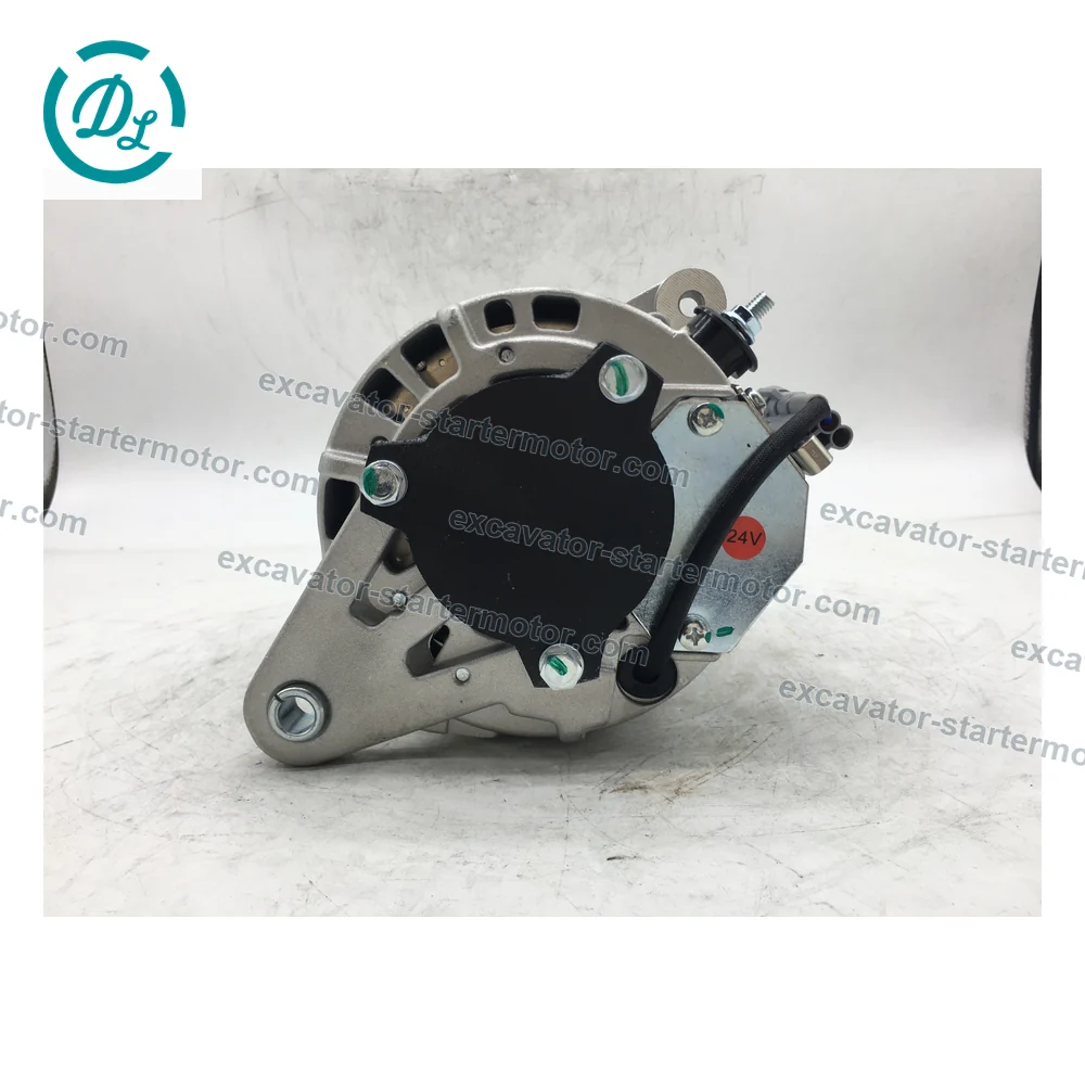 0214-501-0110 24V 45A Alternator for Hino W04D W04DT W06D Engines, OEM/reference 0214-501-0110, 24V 45A Alternator, product view 7