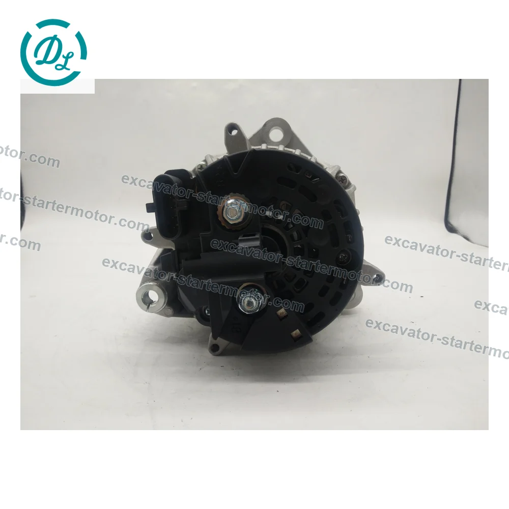 12387N 24V 80A Alternator for Mercedes OM906, OEM/reference 12387N, 24V 80A Internal-Regulator Alternator, product view 3