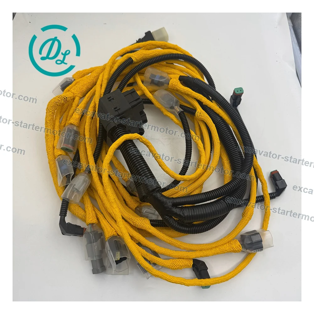 6251-81-9810 Engine Wiring Harness for Komatsu PC400-8 SAA6D125-5, OEM/reference 6251-81-9810, Engine Wiring Harness, product view 2
