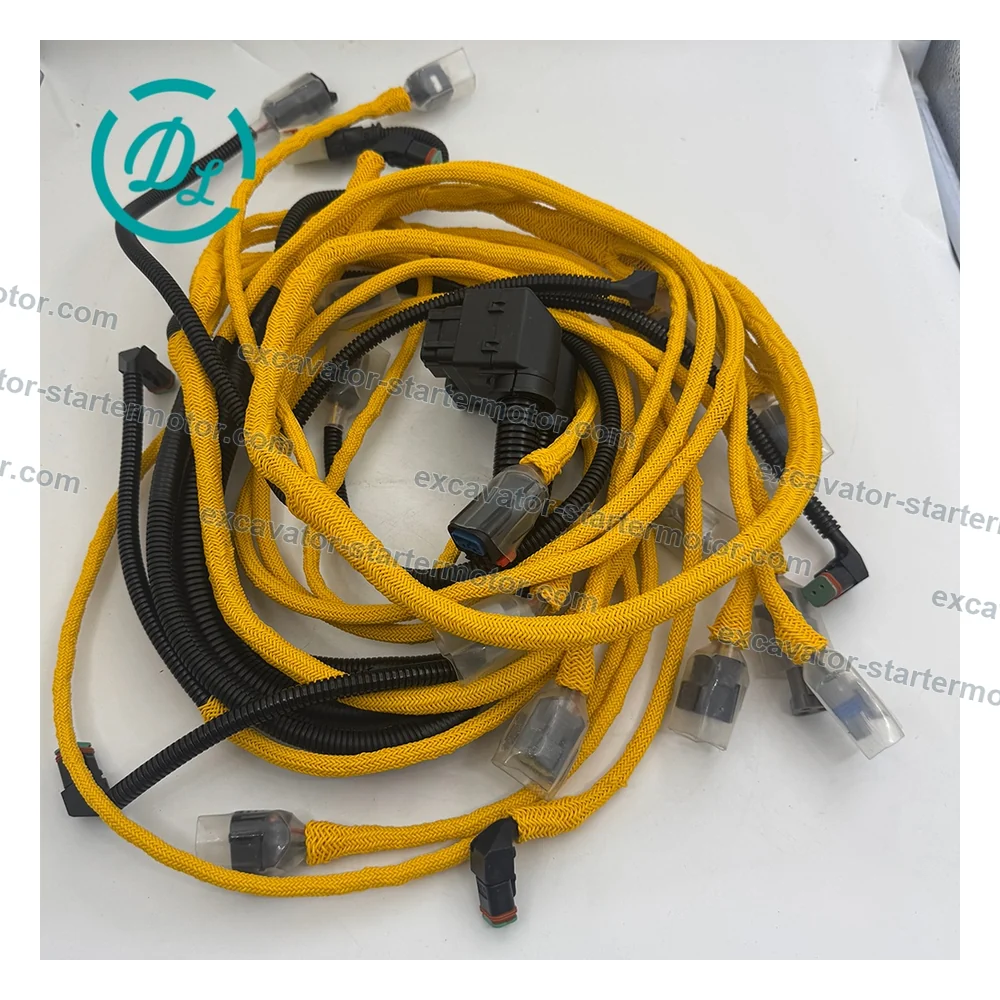 6251-81-9810 Engine Wiring Harness for Komatsu PC400-8 SAA6D125-5, OEM/reference 6251-81-9810, Engine Wiring Harness, product view 3