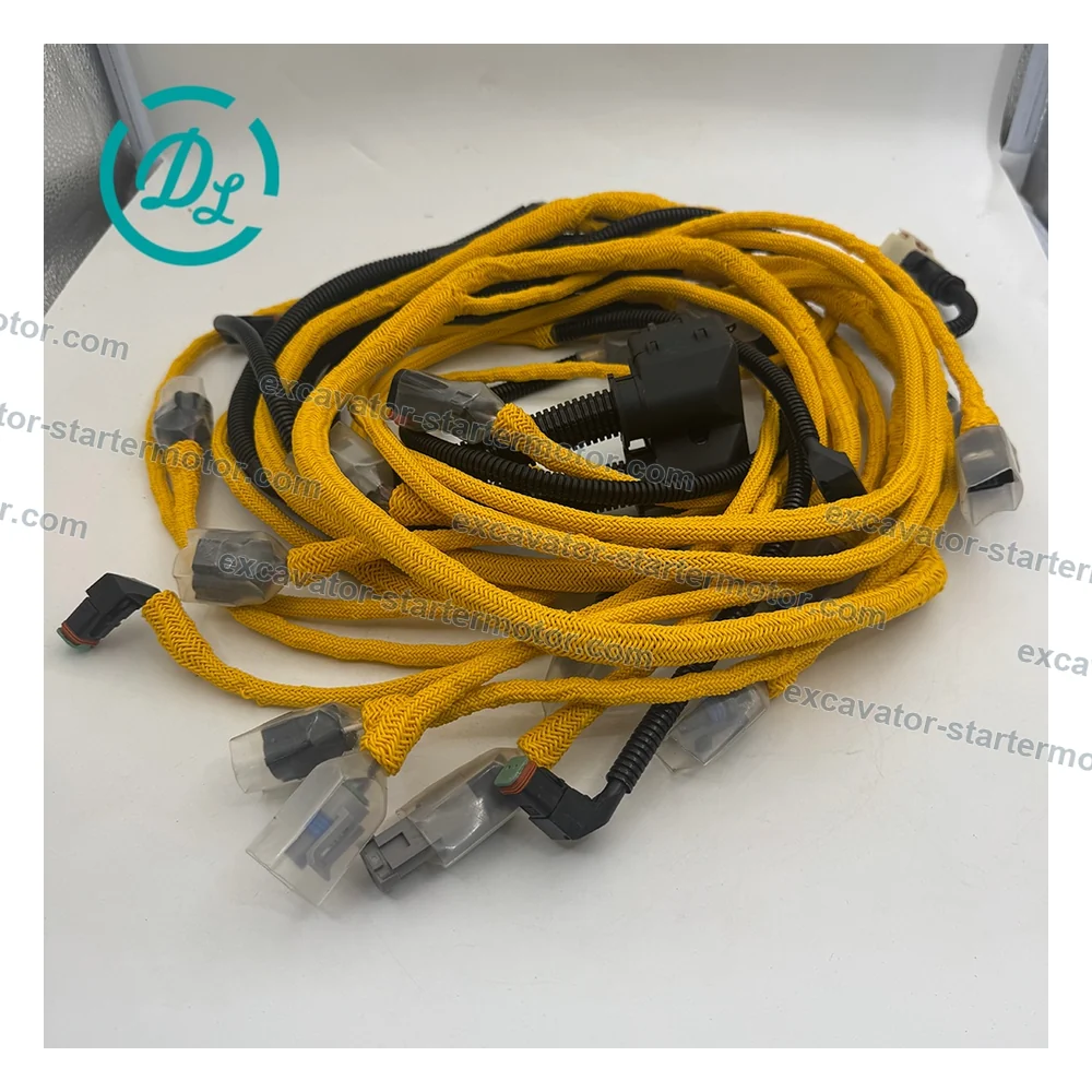 6251-81-9810 Engine Wiring Harness for Komatsu PC400-8 SAA6D125-5, OEM/reference 6251-81-9810, Engine Wiring Harness, product view 4