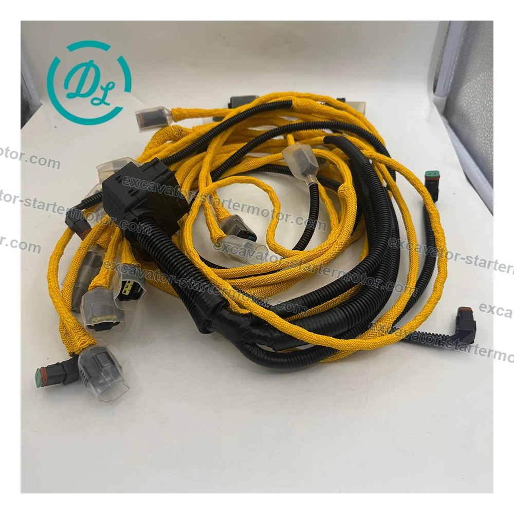 6251-81-9810 Engine Wiring Harness for Komatsu PC400-8 SAA6D125-5, OEM/reference 6251-81-9810, Engine Wiring Harness, product view 5