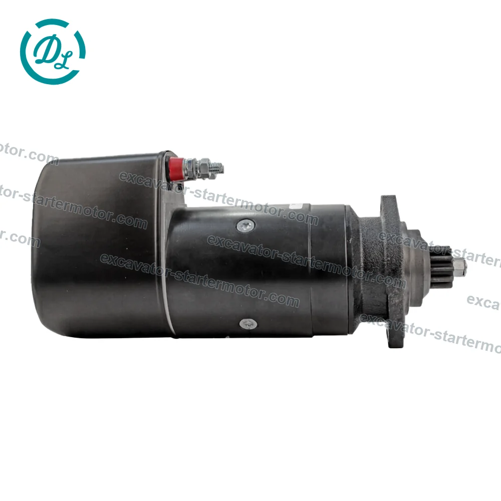 0001417068 Starter Motor for Liebherr D926Ti Engine, OEM/reference 0001417068, 24V 6.60kW 11T CW Starter Motor