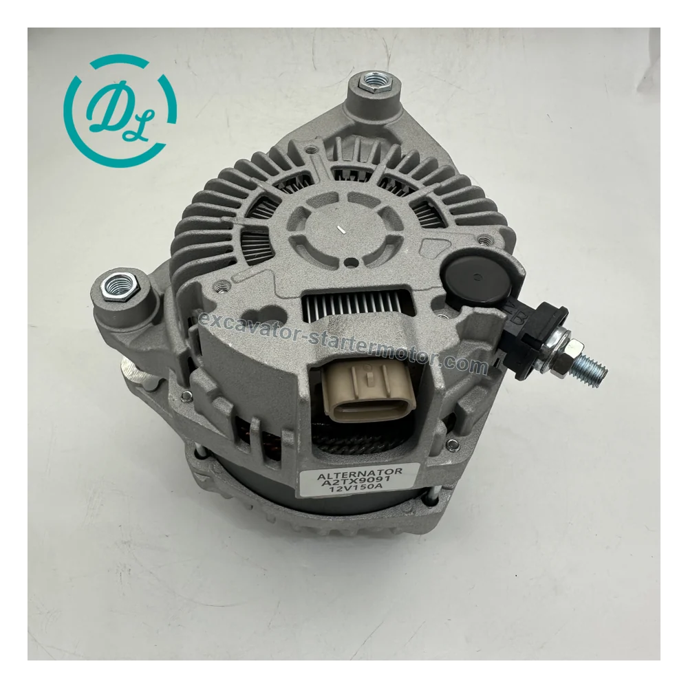 A2TX9091 12V 150A Alternator for Mazda CX-5 KE and Mazda 6 GJ 2.0, OEM/reference A2TX9091, 12V / 150A / 6-Groove Pulley / PL_3407 Plug, product view 4