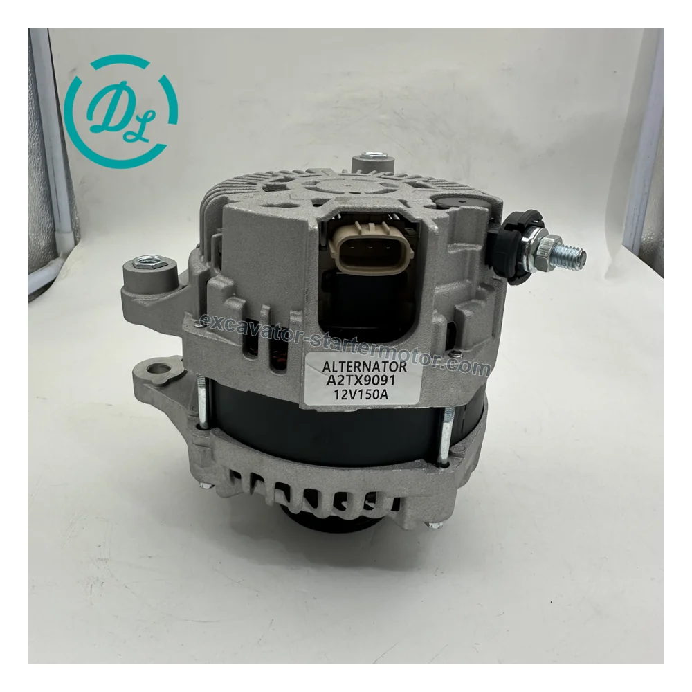 A2TX9091 12V 150A Alternator for Mazda CX-5 KE and Mazda 6 GJ 2.0, OEM/reference A2TX9091, 12V / 150A / 6-Groove Pulley / PL_3407 Plug, product view 5