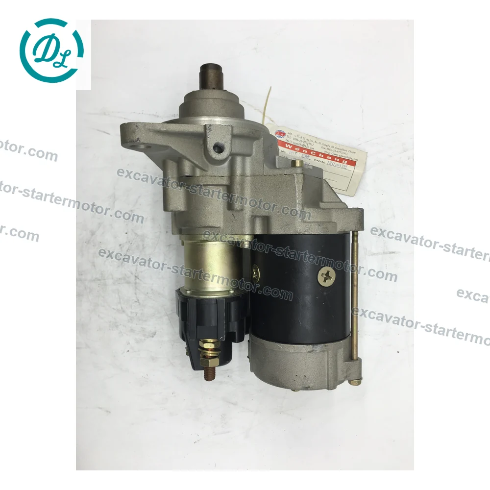0-24000-303 24V 4.5kW 11-Tooth Starter for Isuzu 6HE1 6HH1, OEM/reference 0-24000-303, 24V 4.5kW 11-Tooth Starter, product view 2