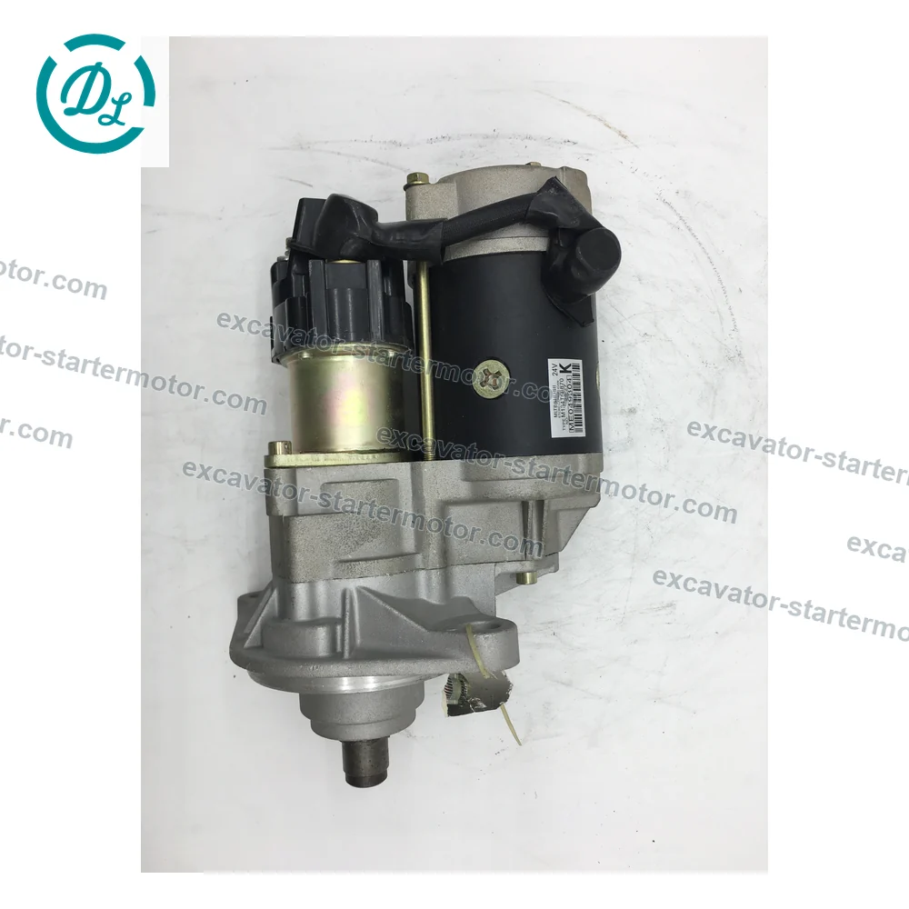 0-24000-303 24V 4.5kW 11-Tooth Starter for Isuzu 6HE1 6HH1, OEM/reference 0-24000-303, 24V 4.5kW 11-Tooth Starter, product view 5