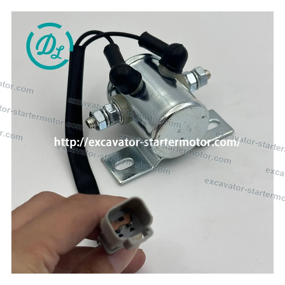 209-5582 24V Air Heater Magnetic Switch for CAT C7 C9 320D 330D, OEM/reference 209-5582, 24V Air Heater Magnetic Switch / Relay, product view 6