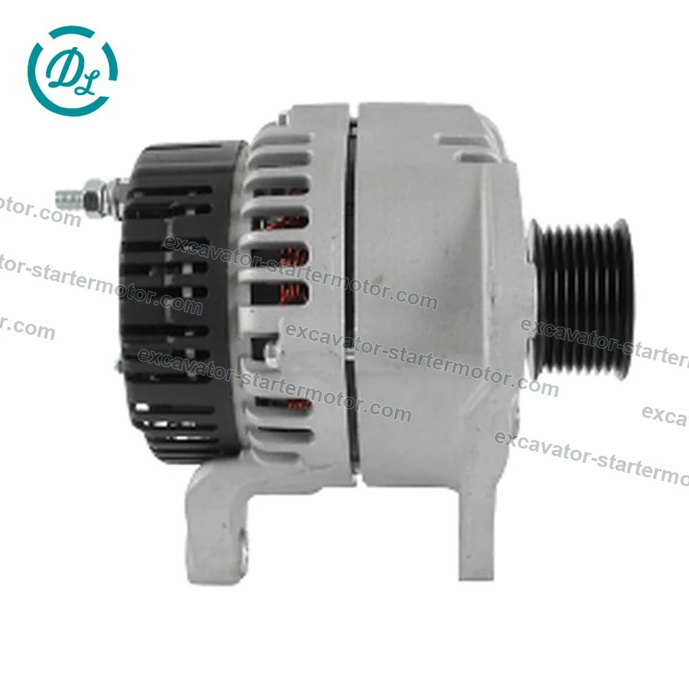 320/08611 24V 55A Alternator for JCB Equipment, OEM/reference 320/08611, 24V 55A Alternator, product view 2