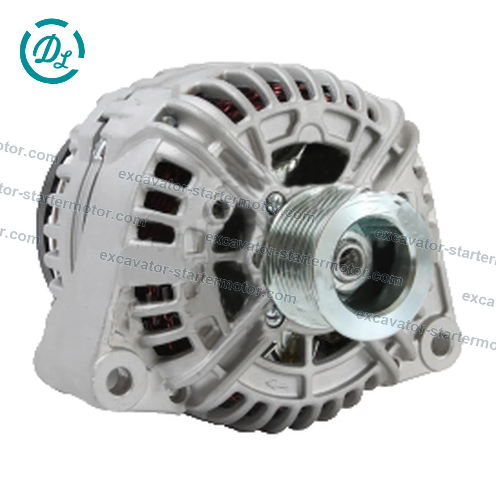 0121541302 12V 150A Alternator for Mercedes CL500, CLK430 and E240, OEM/reference 0121541302, Alternator, product view 2