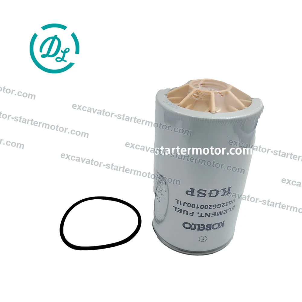VA32G6200100J1L P551864 Fuel Water Separator for New Holland E135B E150BSR Kobelco, OEM/reference VA32G6200100J1L, Spin-On Primary Fuel Filter / Water Separator