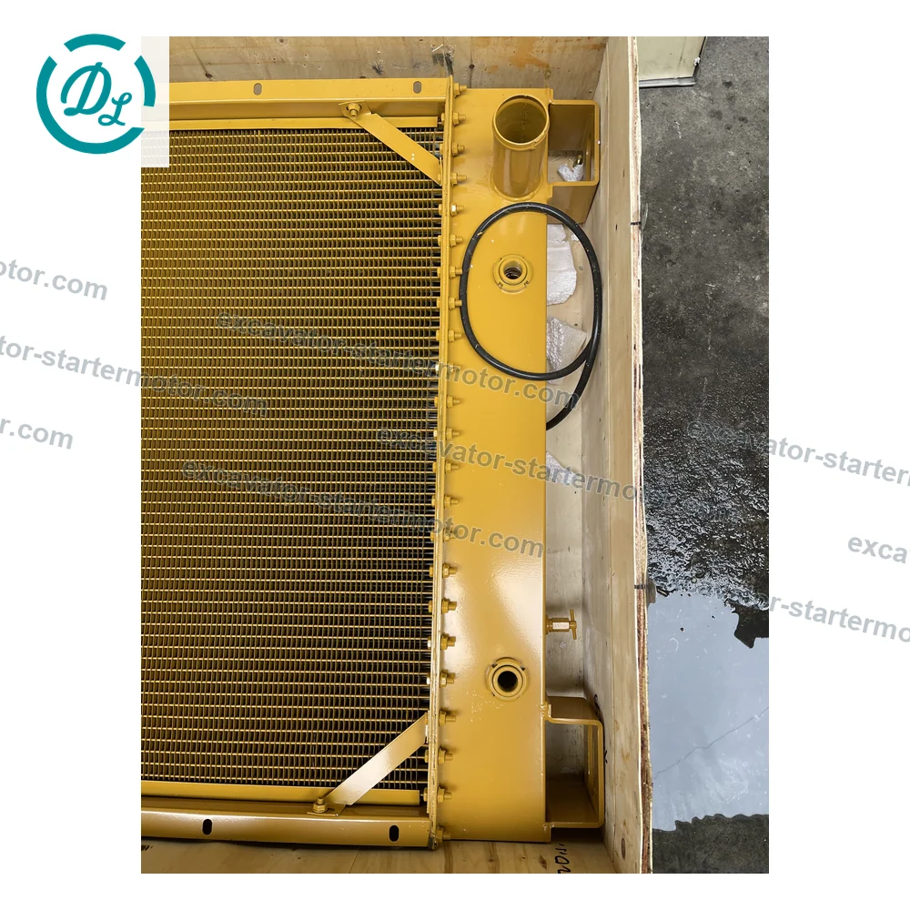 14X-03-11213 Copper-Brass Radiator for Komatsu D65P-12 D65PX-12 D65EX-12, OEM/reference 14X-03-11213, Copper-Brass Engine Cooling Radiator Assembly, product view 3
