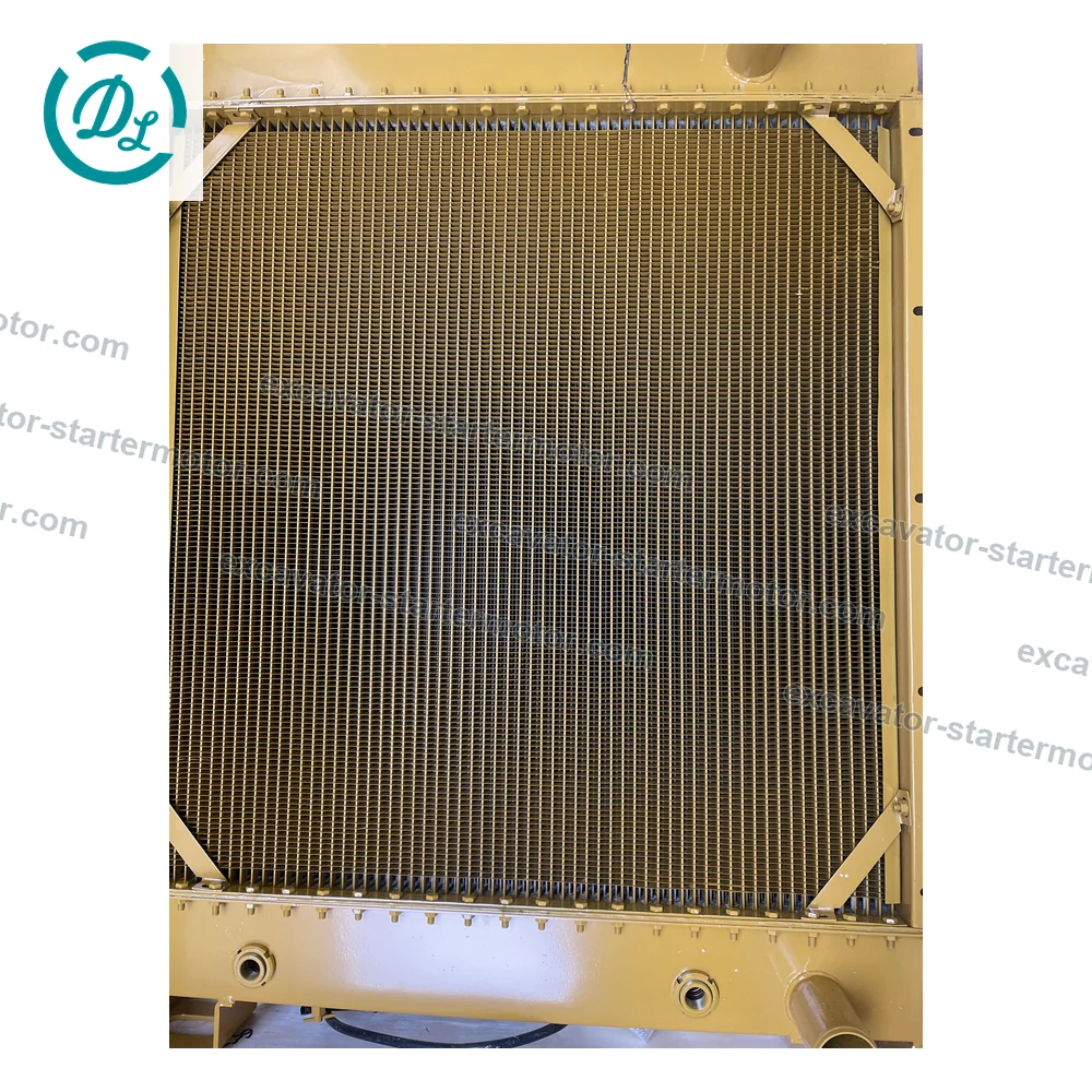14X-03-11213 Copper-Brass Radiator for Komatsu D65P-12 D65PX-12 D65EX-12, OEM/reference 14X-03-11213, Copper-Brass Engine Cooling Radiator Assembly, product view 6