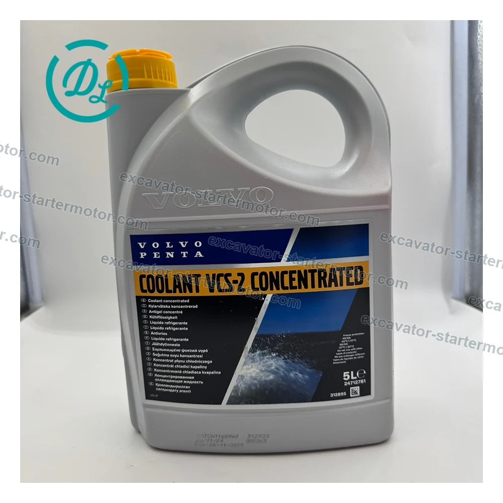 24712781 5L VCS-2 Concentrated Coolant for Volvo Penta, OEM/reference 24712781, 5L VCS-2 Concentrated Coolant