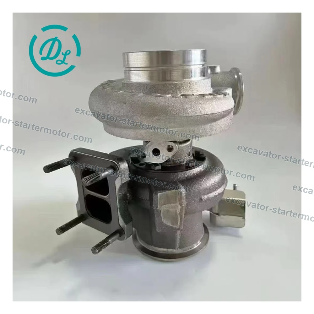3801560 Reman High-Mount Turbocharger for Volvo Penta TAD1140VE TAD1150VE, OEM/reference 3801560, Remanufactured High-Mount Turbocharger, product view 2